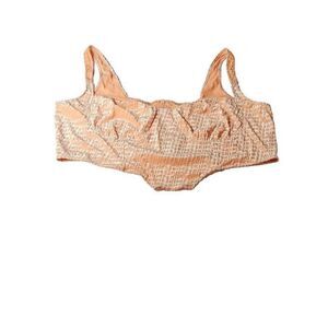 Skims Velvet flocked bustier Nwt